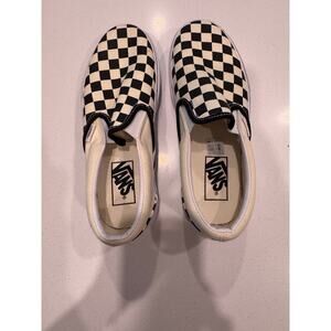 Checkered Vans Platform